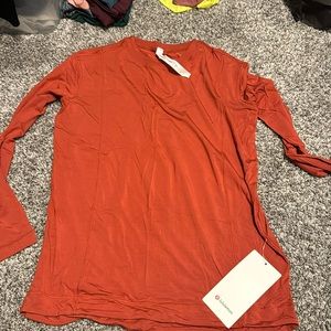 Lululemon Modal Pleated Back Long Sleeve